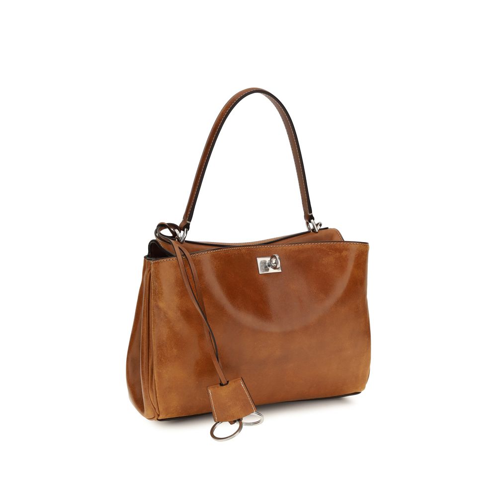 Balenciaga Brown Lamb Ovis Aries Aries Handbag - immagine 2