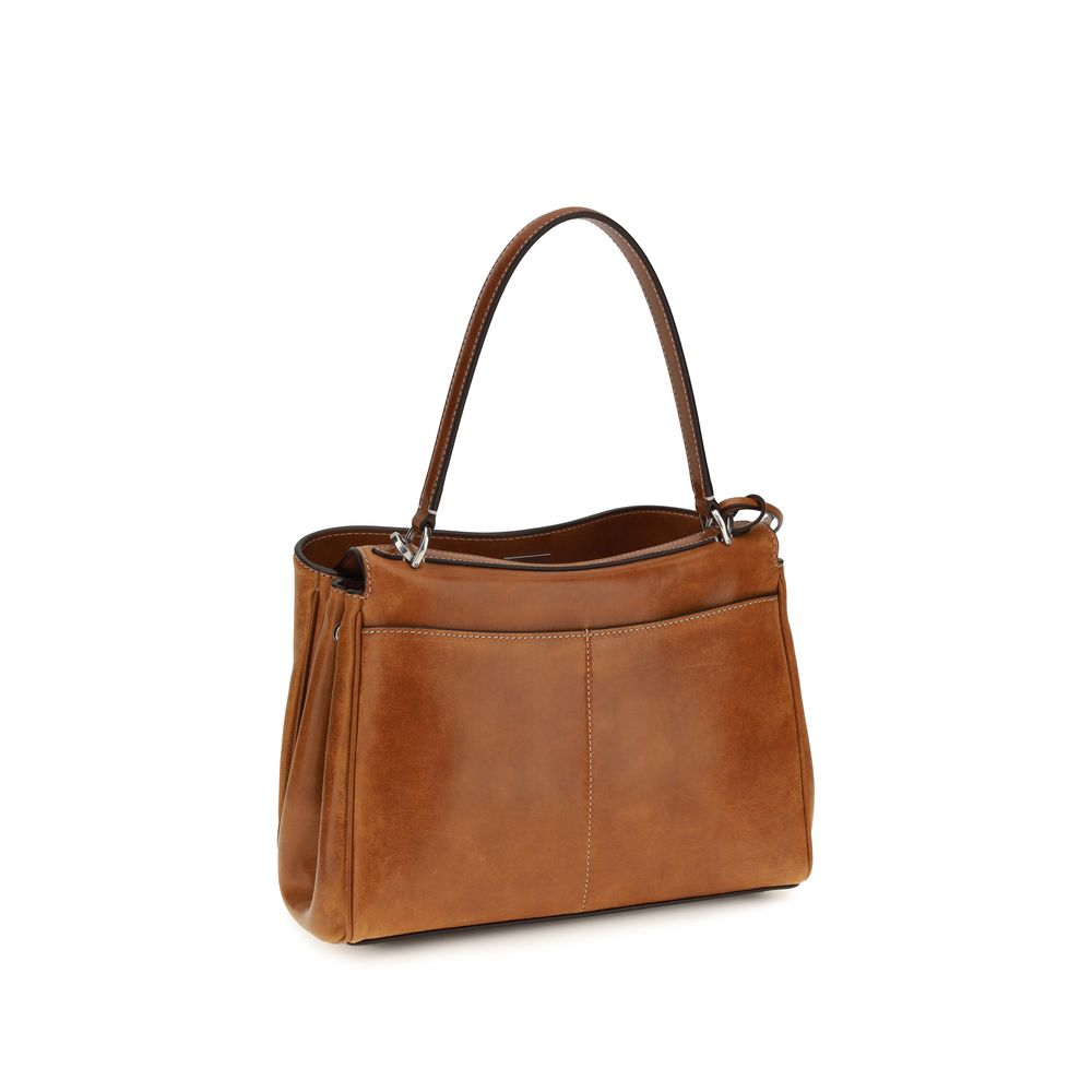 Balenciaga Brown Lamb Ovis Aries Aries Handbag - immagine 3