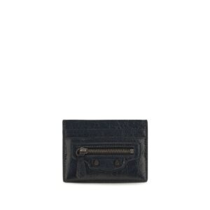 Balenciaga Black Lamb Ovis Aries Aries Wallet