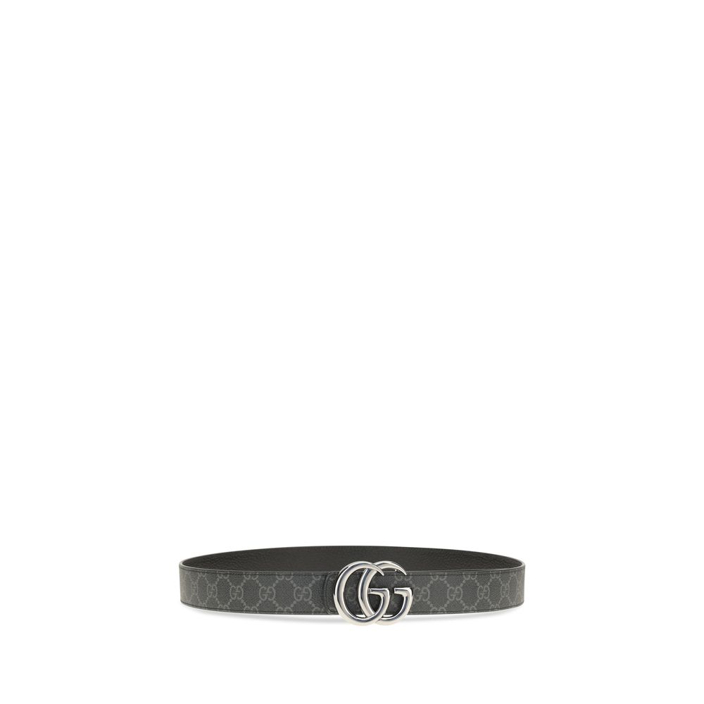 Gucci Black Calf Leather Bos Taurus Regular Belt - immagine 2