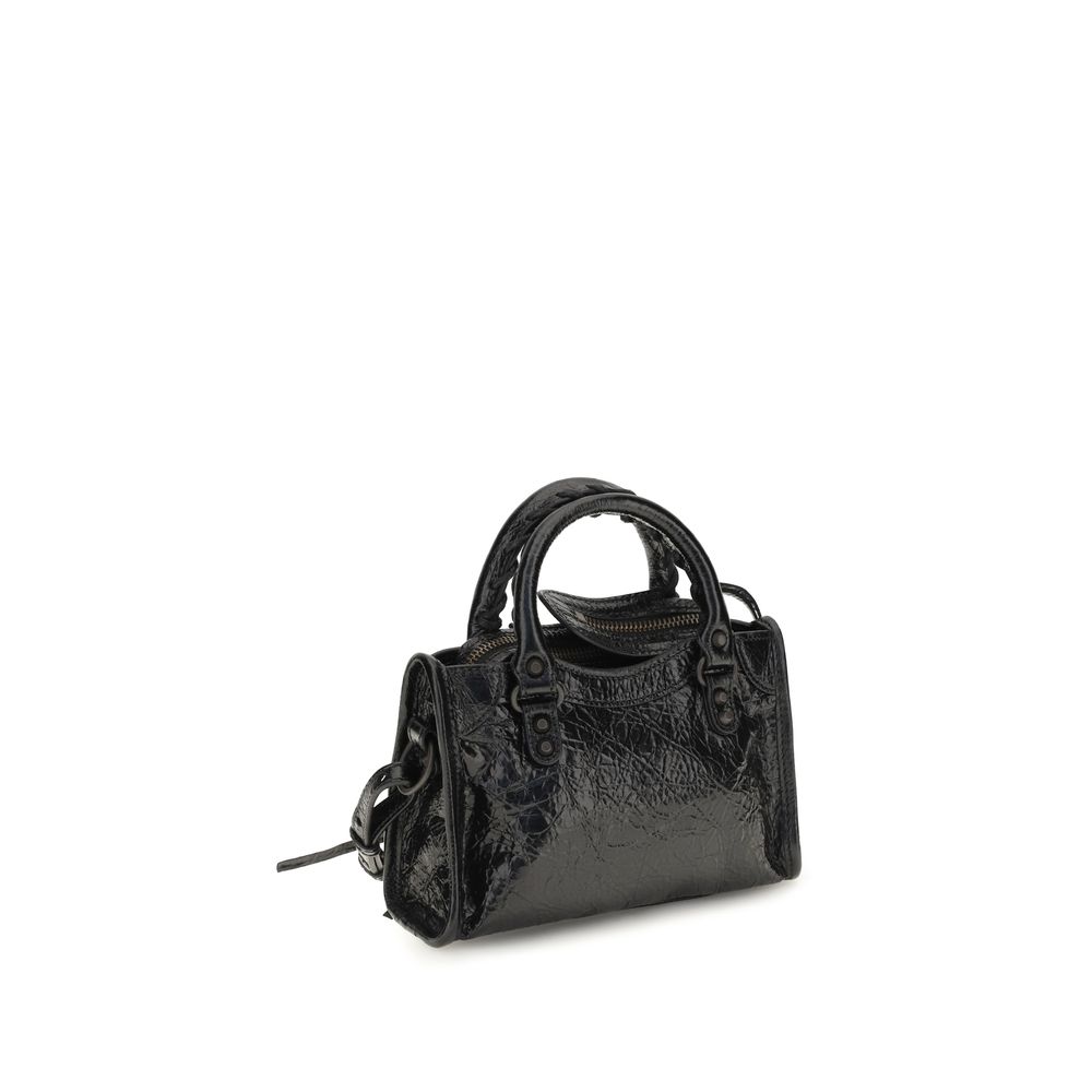 Balenciaga Black Lamb Ovis Aries Aries Handbag - immagine 3