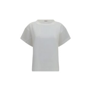 Brunello Cucinelli White Cotton T-Shirt