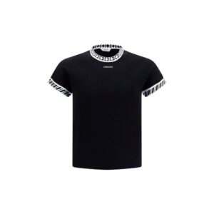 Versace Black Cotton T-Shirt