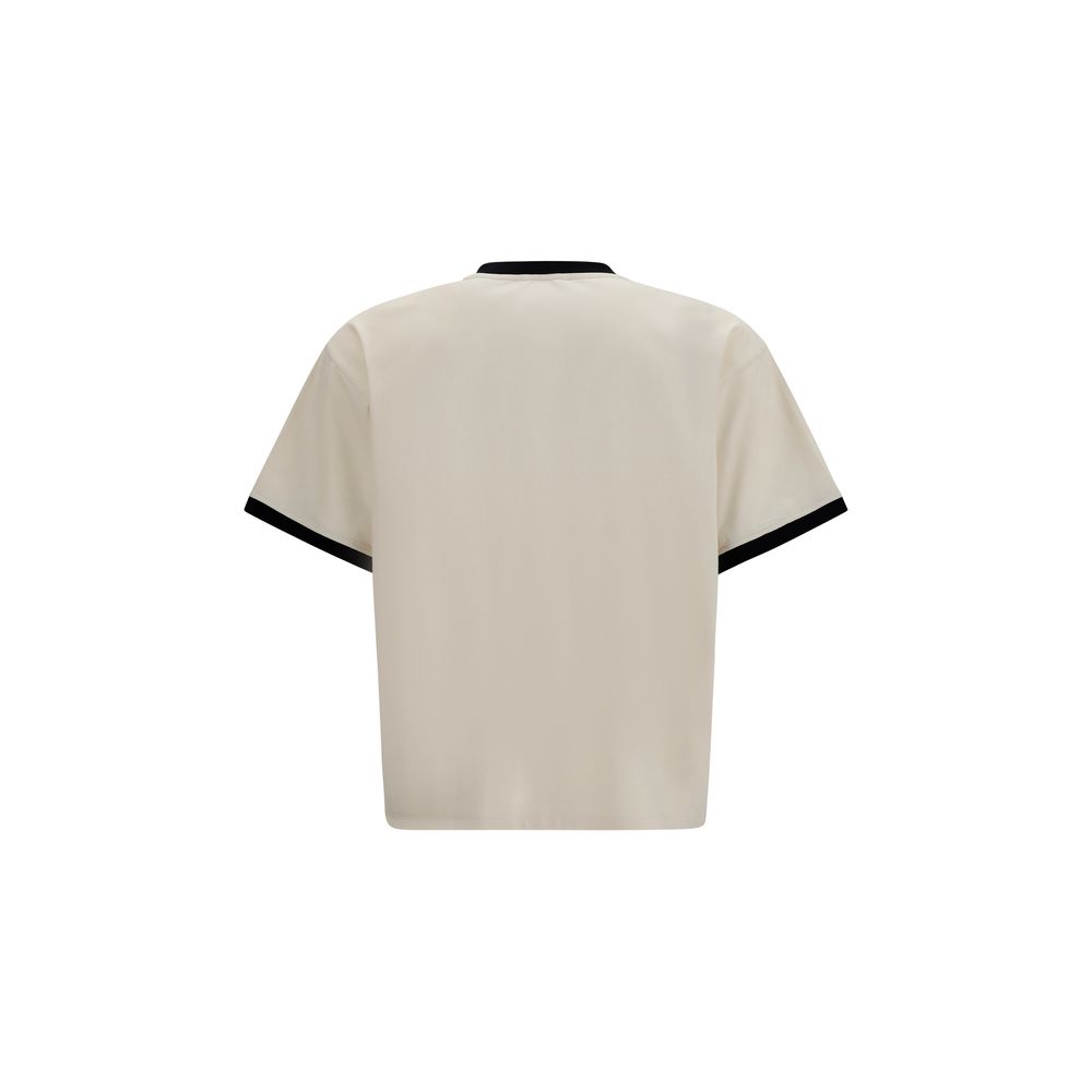 Versace Beige Cotton T-Shirt - immagine 2