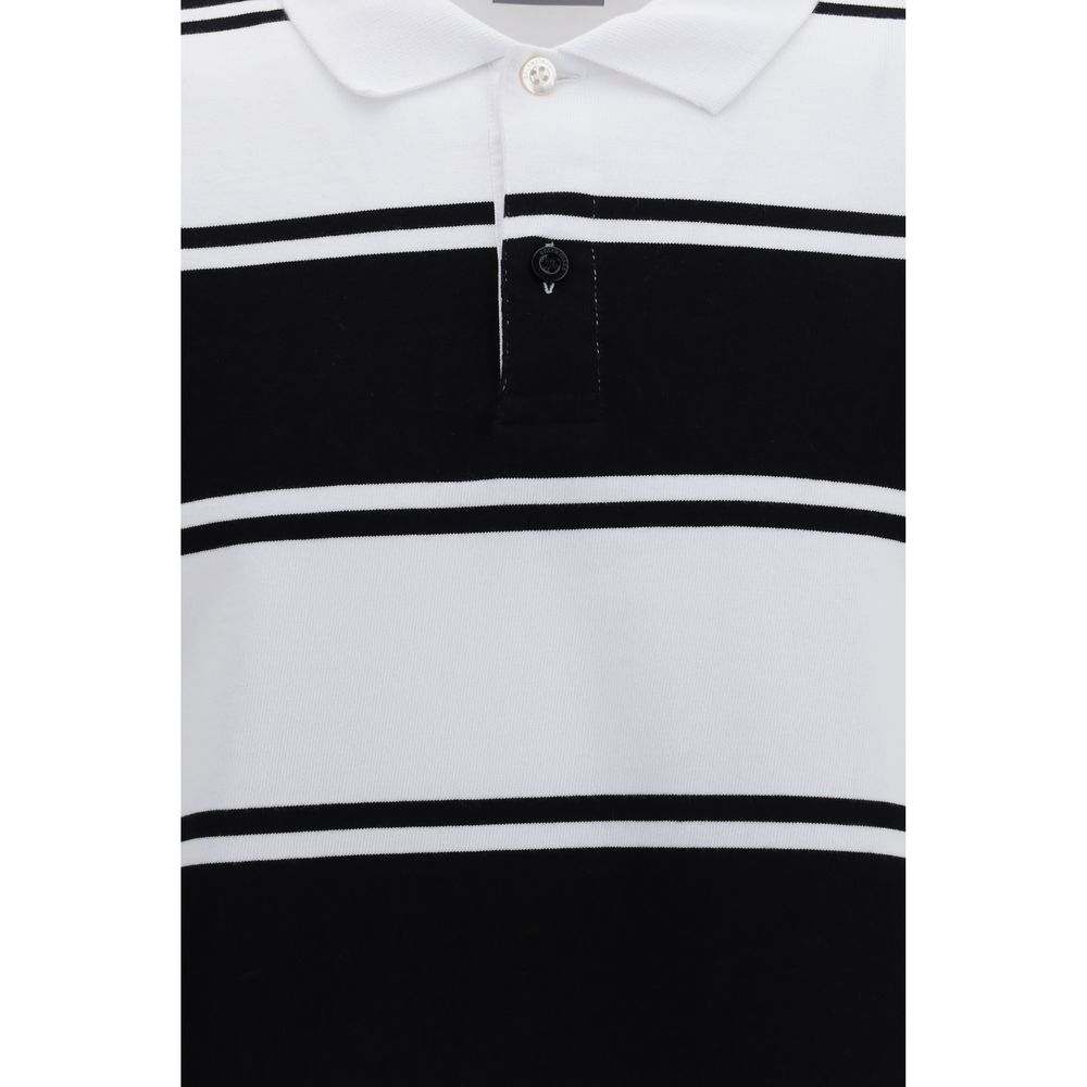 Balenciaga White Cotton Polo Shirt - immagine 3