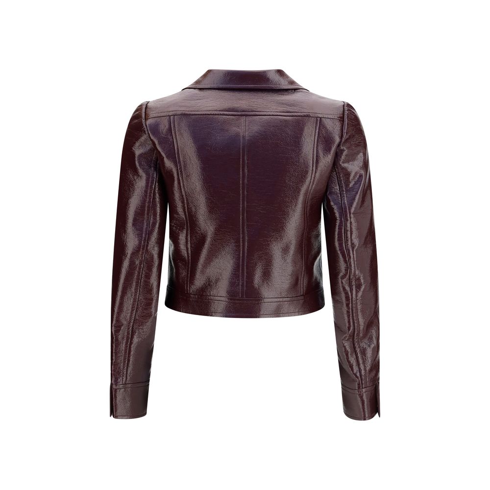 Courrèges Bordeaux Cotton Jacket - immagine 2