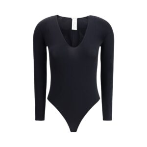 Wolford Black Polyamide Bodysuit