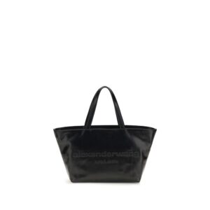 Alexander Wang Black Calf Leather Bos Taurus Handbag