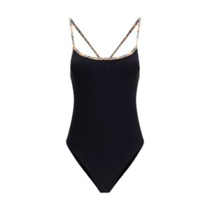 Burberry Black Polyamide One-Piece Swimsuit
