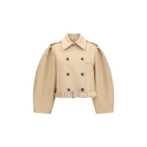 Ganni Beige Cotton Jacket