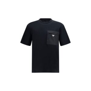Prada Black Cotton T-Shirt