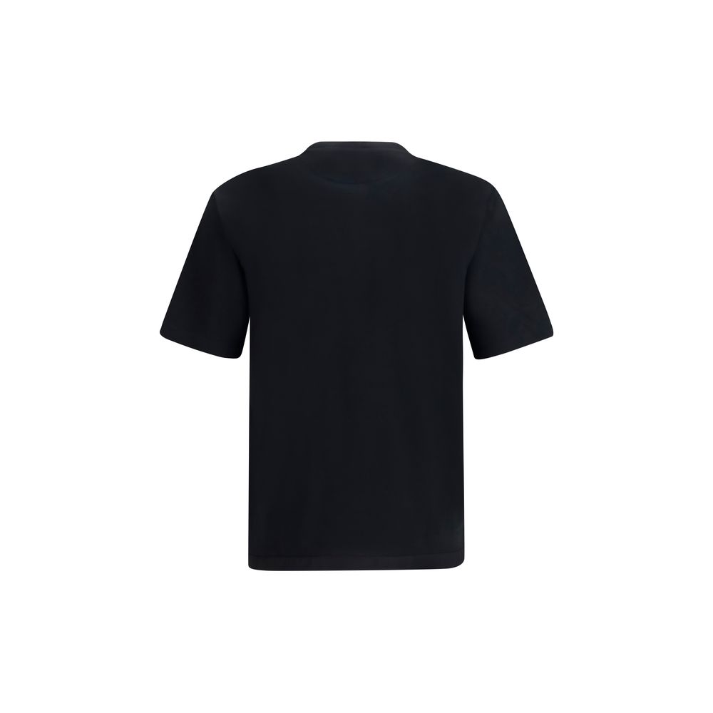 Prada Black Cotton T-Shirt - immagine 2