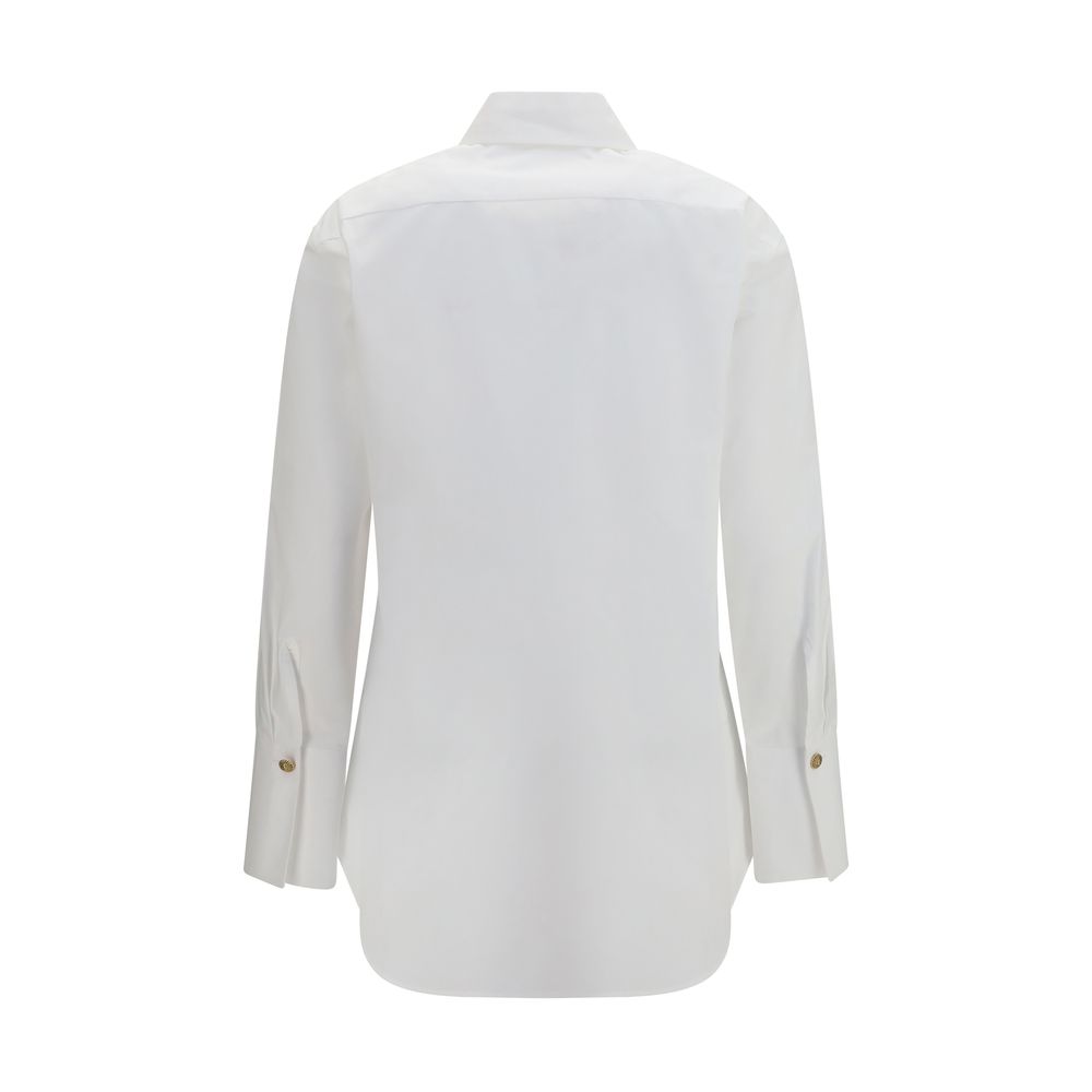 Balmain White Cotton Dress Shirt - immagine 2