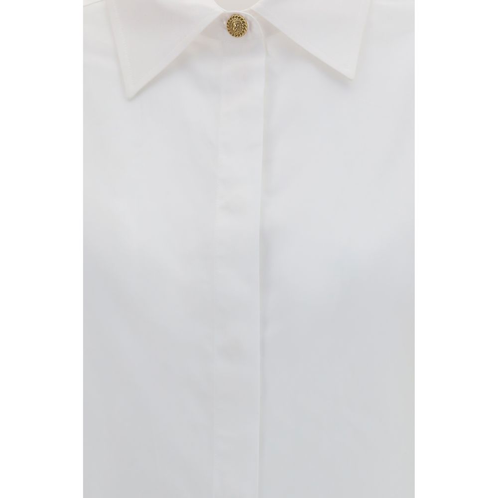 Balmain White Cotton Dress Shirt - immagine 3
