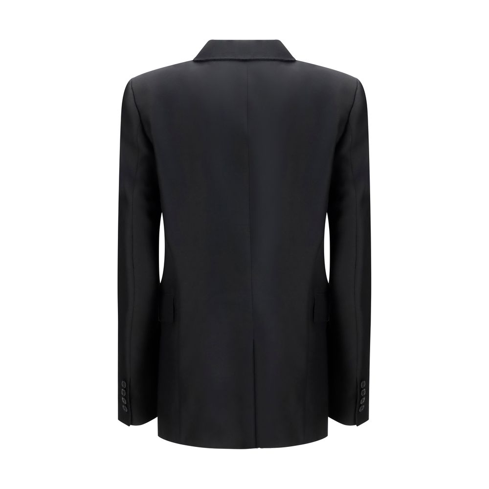 Khaite Black Wool Oves Aries Blazer - immagine 2