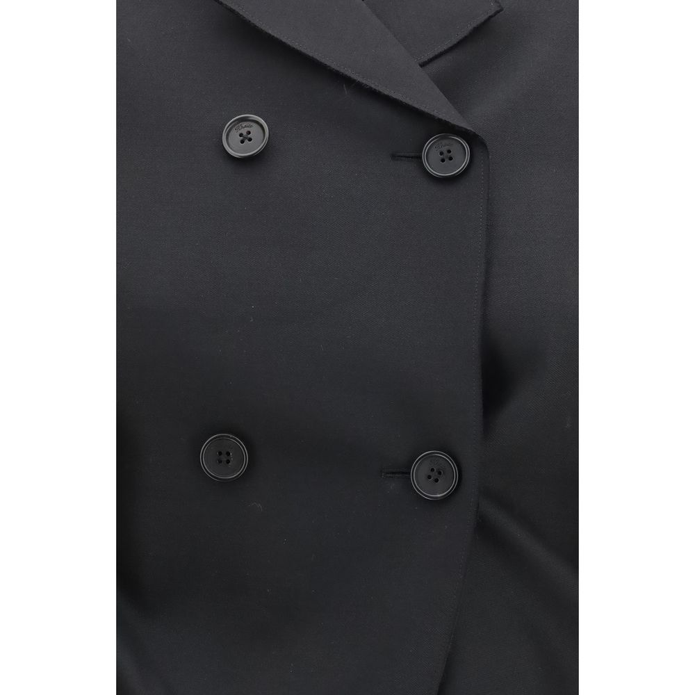 Khaite Black Wool Oves Aries Blazer - immagine 3
