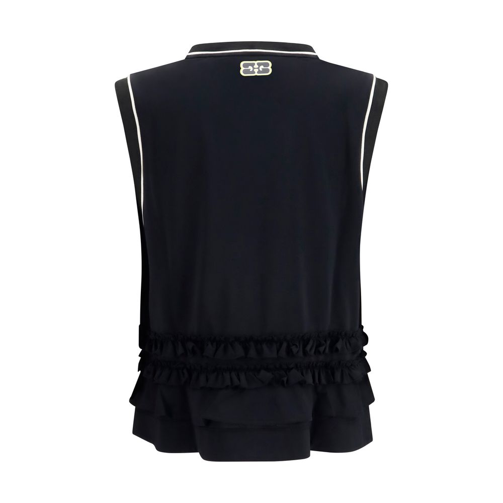 Ganni Black Polyester Sportswear - immagine 2