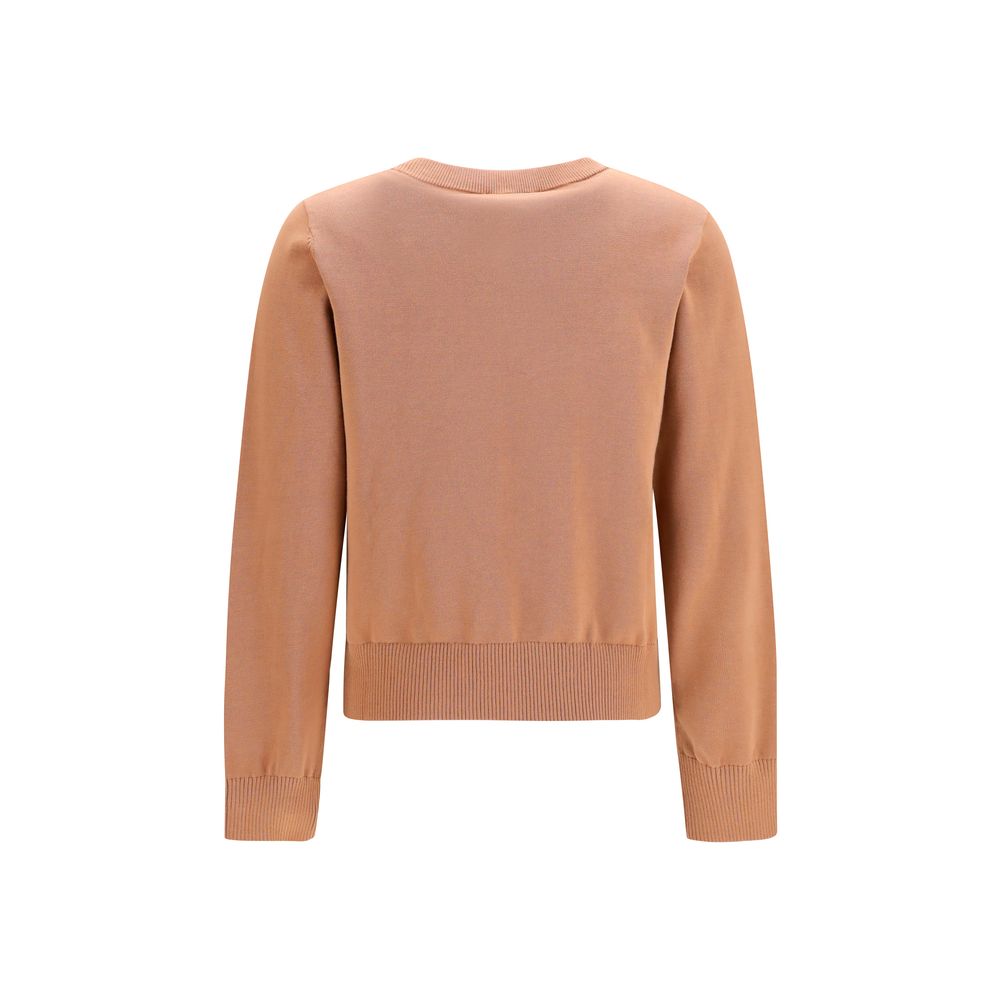 Ganni Beige Cotton Sweatshirt - immagine 2