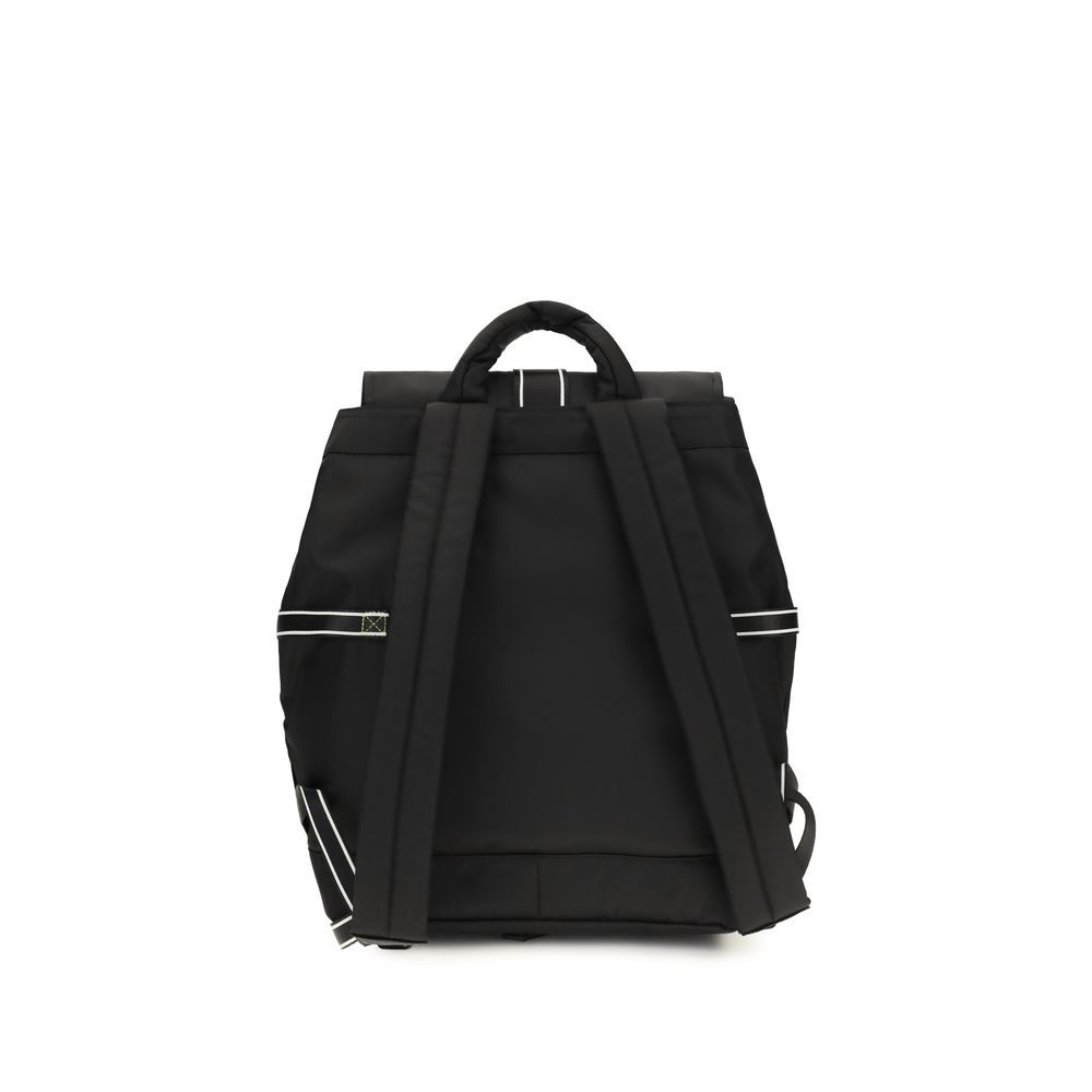 Ganni Black Recycled Polyamide Backpack - immagine 2