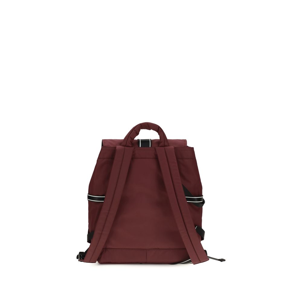 Ganni Bordeaux Recycled Polyamide Backpack - immagine 2