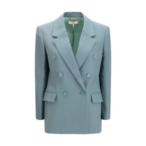 Chloé Bicolor Wool Oves Aries Blazer