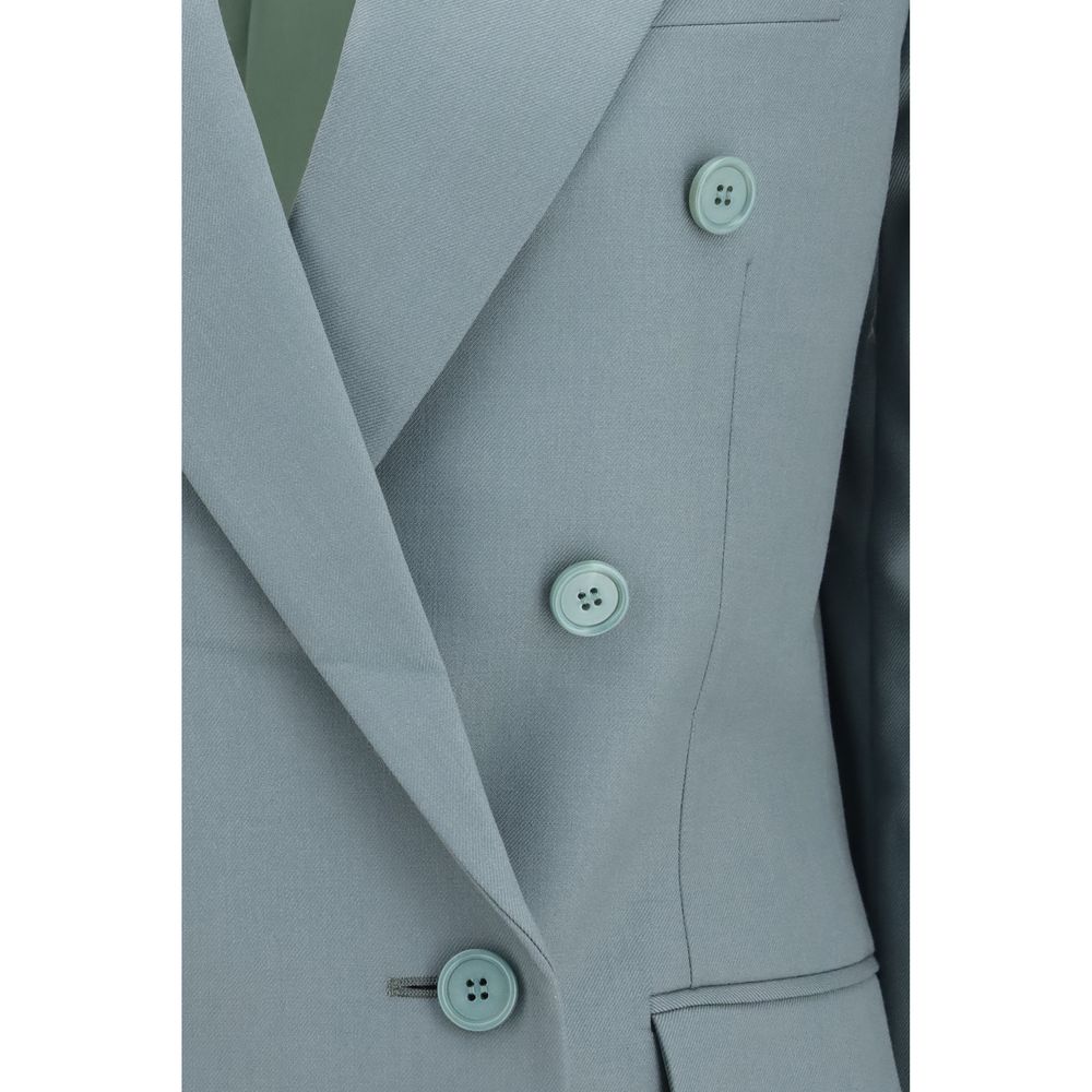Chloé Bicolor Wool Oves Aries Blazer - immagine 3