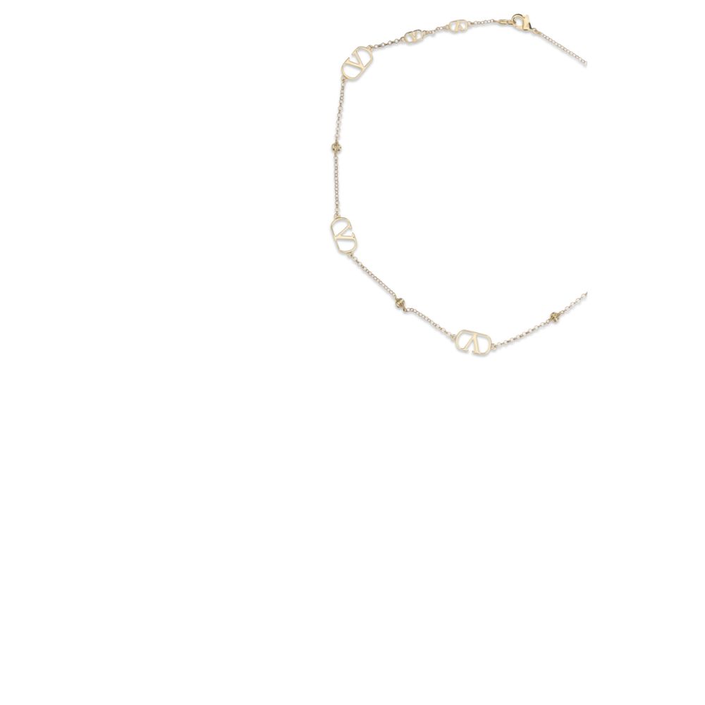 Valentino Garavani Gold Metal Necklace - immagine 3