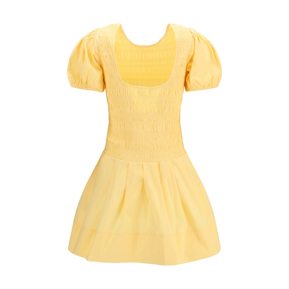 Ganni Bicolor Cotton Casual Dress - immagine 2