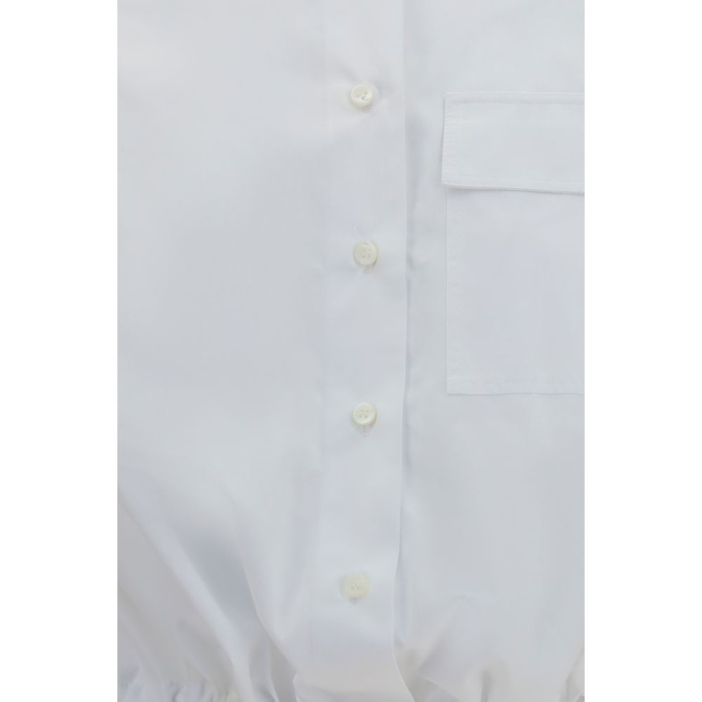Brunello Cucinelli White Cotton Dress Shirt - immagine 3