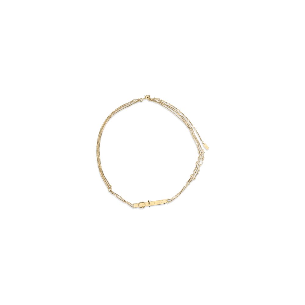 Chloé Gold Brass Regular Belt - immagine 2