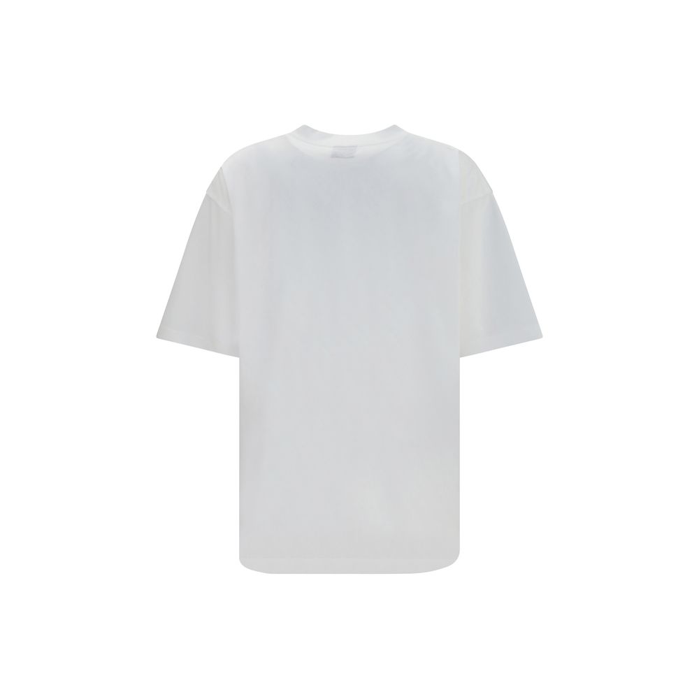 Balenciaga White Cotton T-Shirt - immagine 2