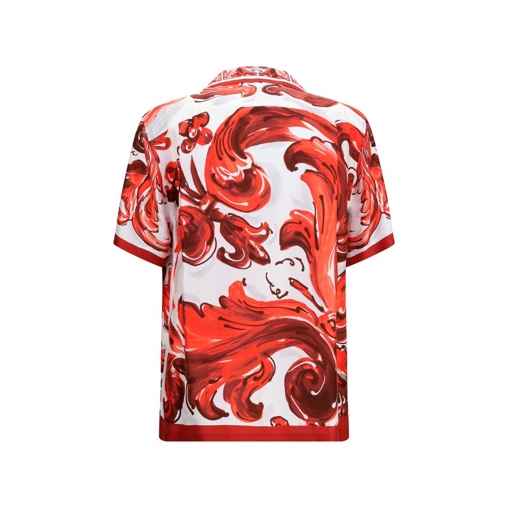 Dolce & Gabbana Multicolor Silk Pattern Shirt - immagine 2