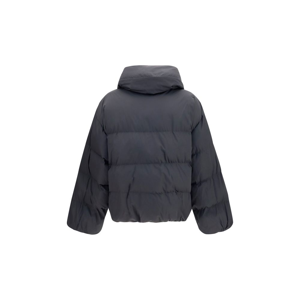 Balmain Black Viscose Full-Length Jacket - immagine 2