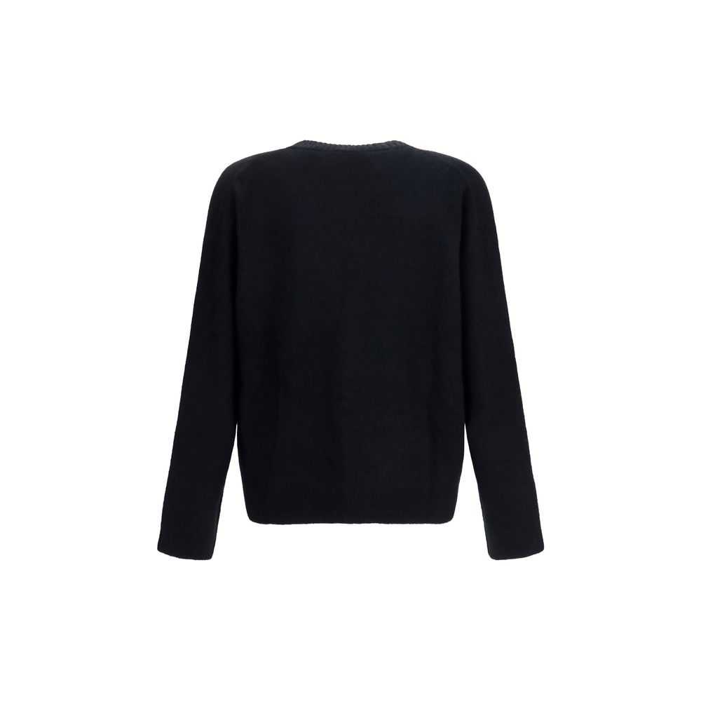Represent Black Alpaca Vicugna Pacos Cardigan - immagine 2