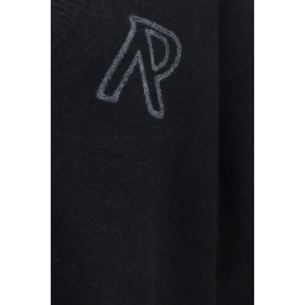 Represent Black Alpaca Vicugna Pacos Cardigan - immagine 3