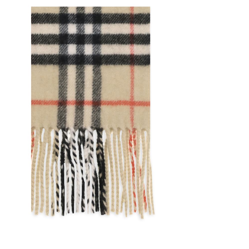 Burberry Beige Cashmere Scarf - immagine 3