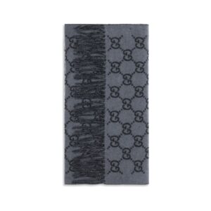 Gucci Blue Cashmere Foulard