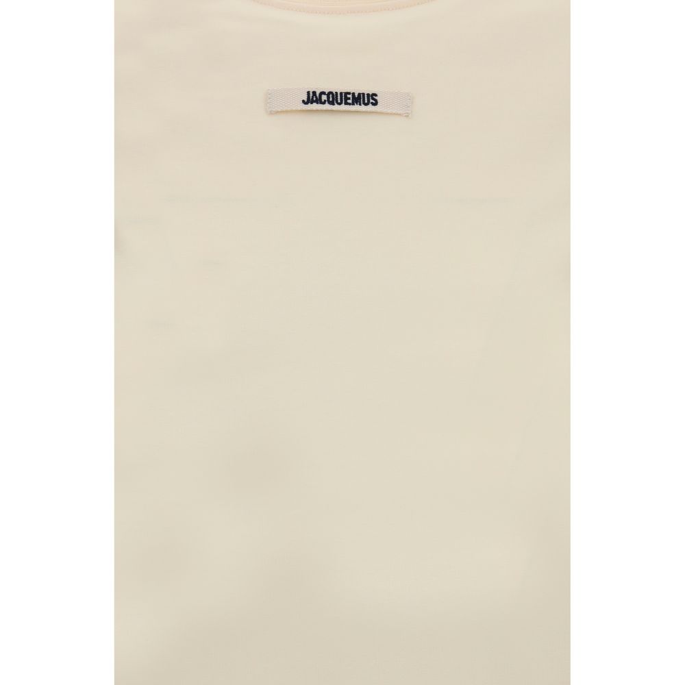 Jacquemus Beige Cotton Long Sleeve T-Shirt - immagine 3