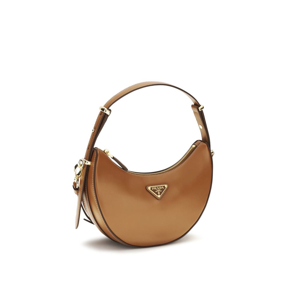 Prada Beige Calf Leather Bos Taurus Shoulder Bag - immagine 2