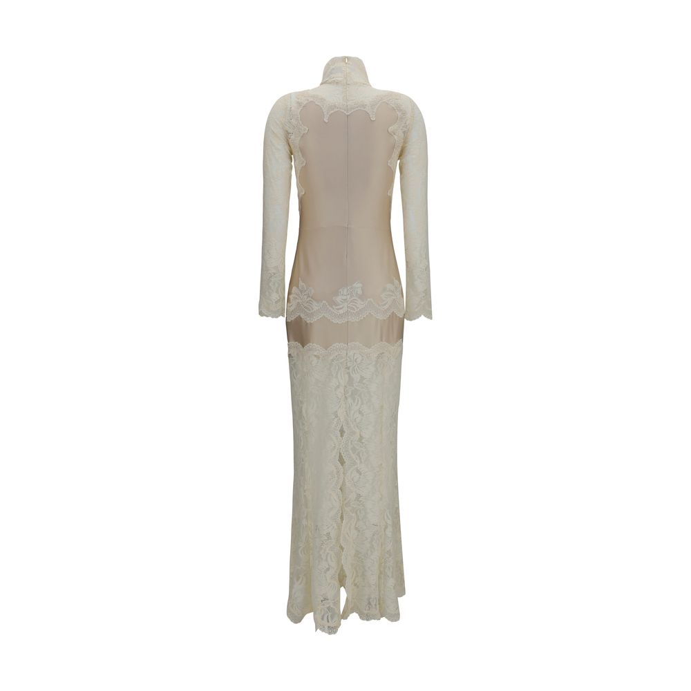 Rabanne Beige Polyamide Long Dress - immagine 2