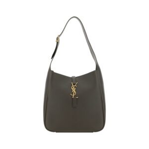 Saint Laurent Bicolor Calf Leather Bos Taurus Shoulder Bag