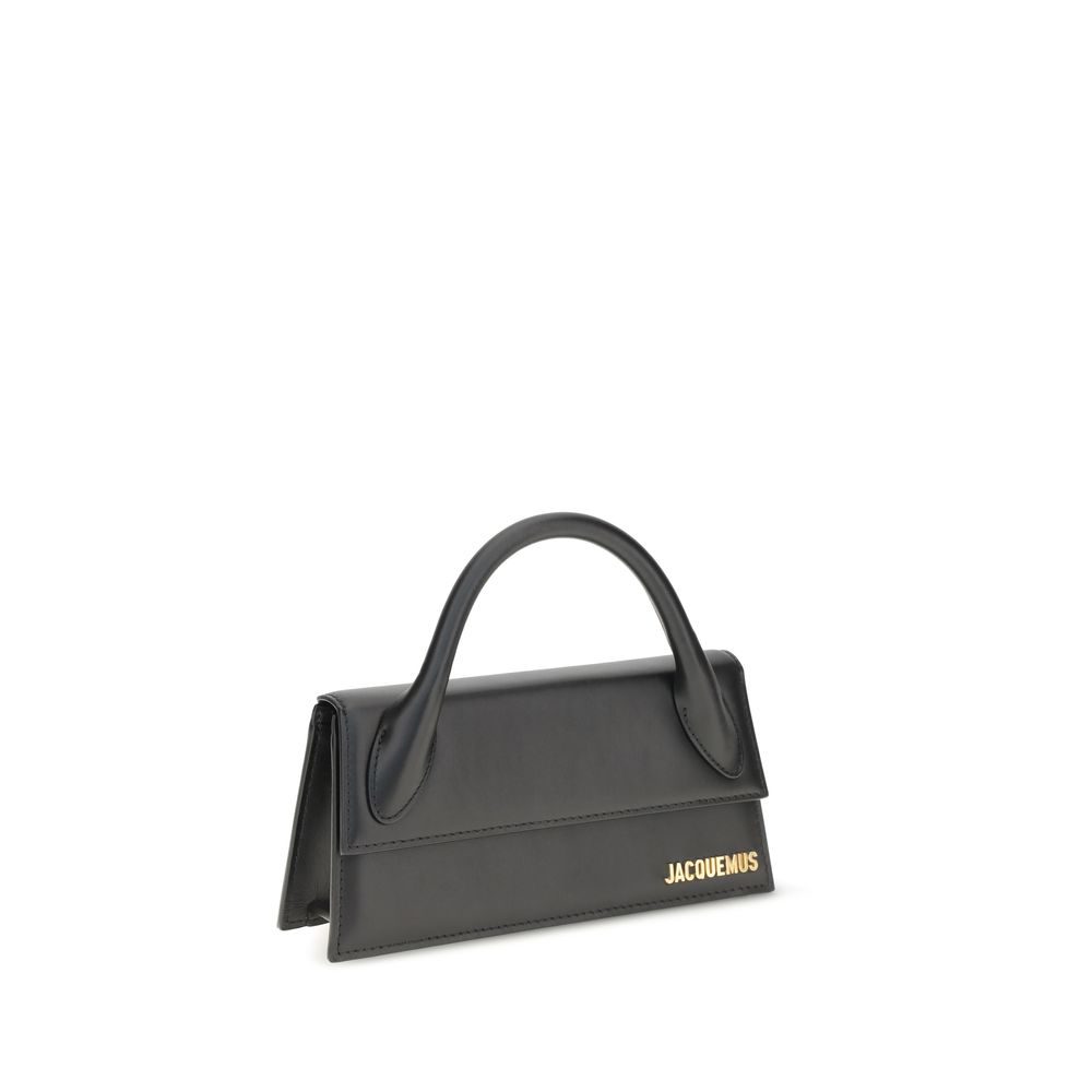 Jacquemus Black Calf Leather Bos Taurus Handbag - immagine 2