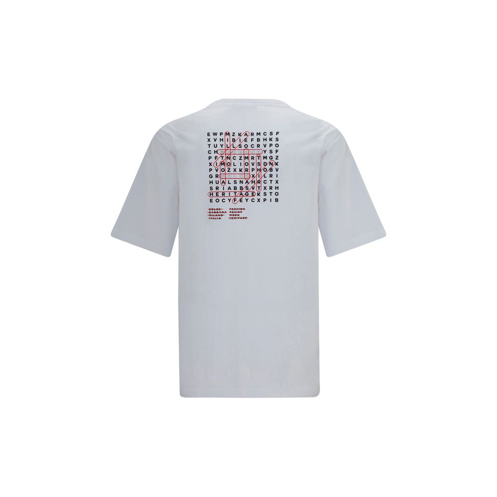 Dolce & Gabbana White Cotton T-Shirt - immagine 2