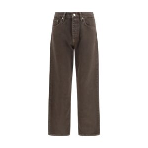 Sunflower Brown Cotton Relaxed Fit Jeans