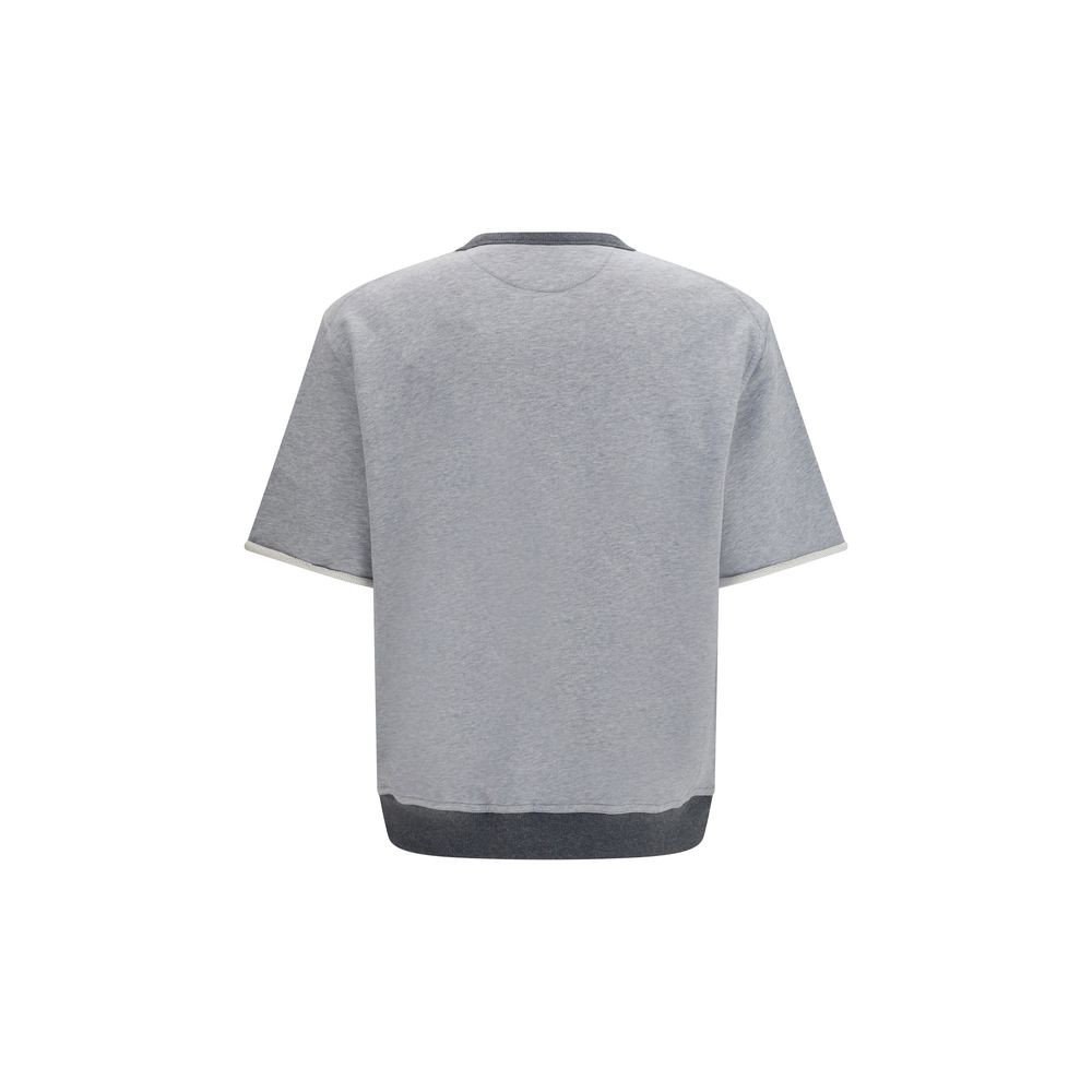Brunello Cucinelli Gray Cotton Sportswear - immagine 2