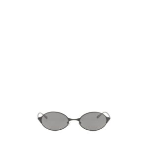 Alexander McQueen Gray Metal Sunglasses