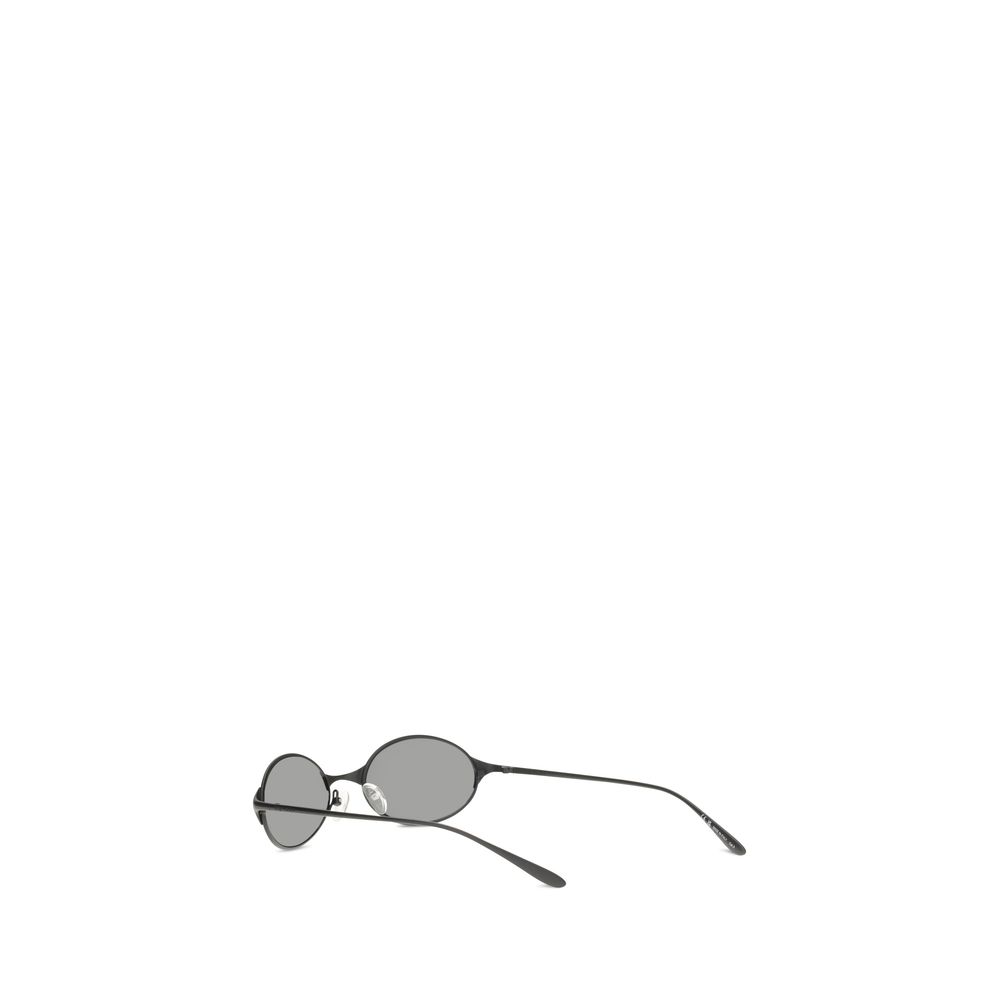 Alexander McQueen Gray Metal Sunglasses - immagine 3