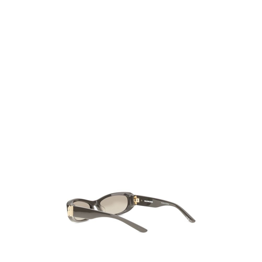 Balenciaga Brown Acetate Sunglasses - immagine 3