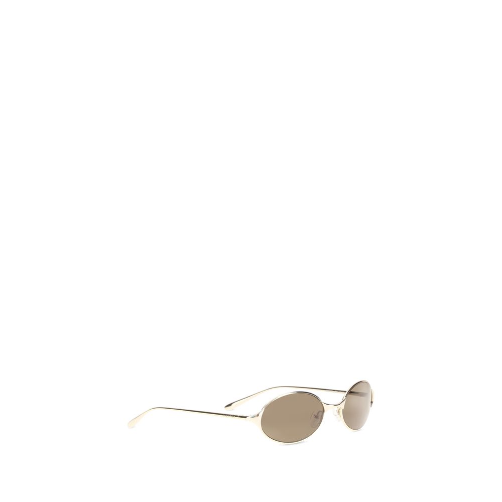 Alexander McQueen Gold Metal Sunglasses - immagine 2