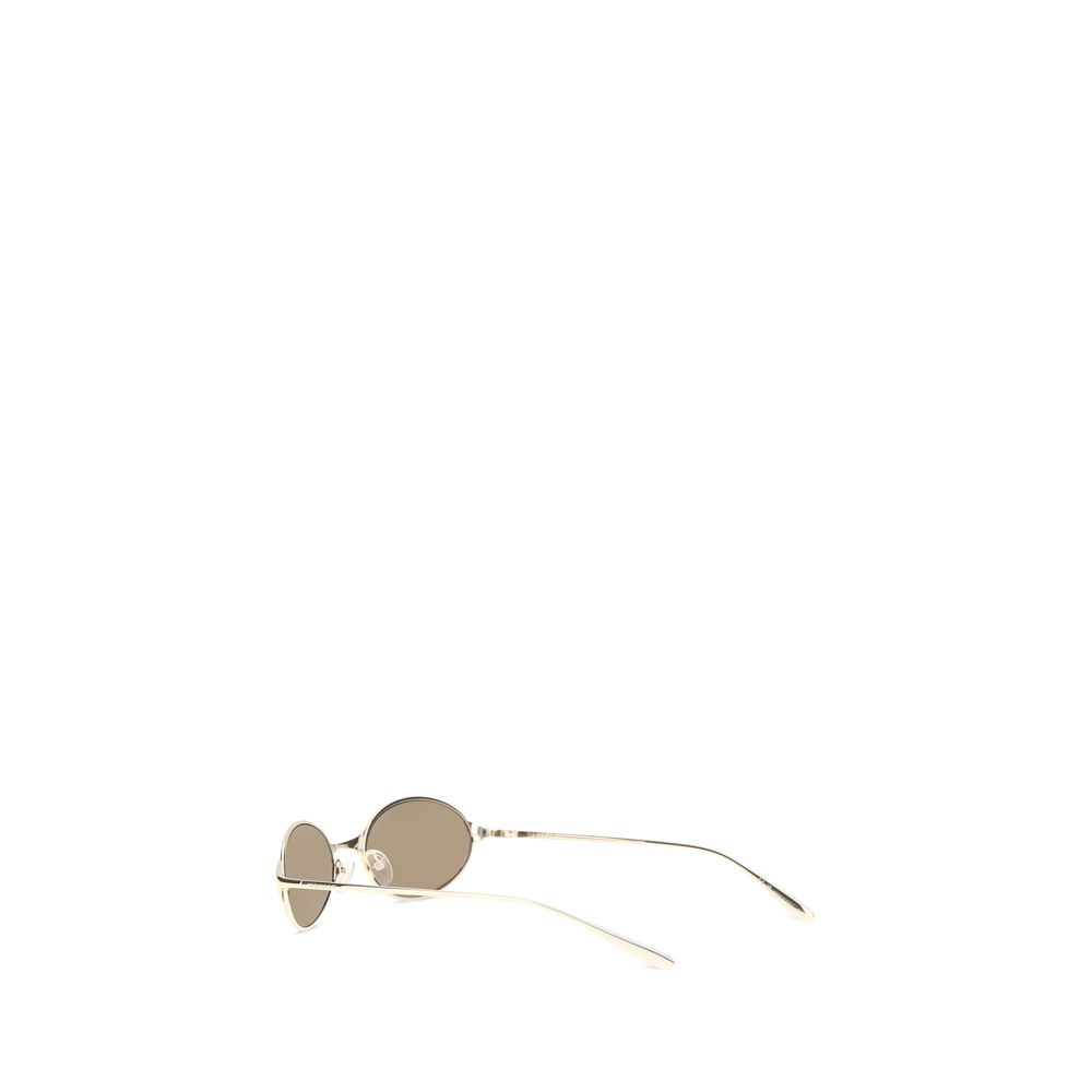 Alexander McQueen Gold Metal Sunglasses - immagine 3